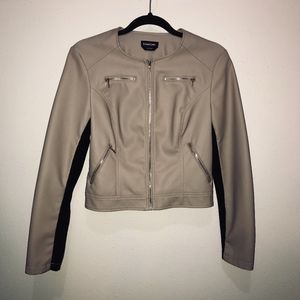 bebe leather jacket